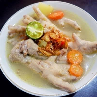 Sop Ceker Ayam